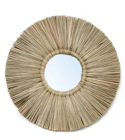 Bazar Bizar Bazar Bizar The Alang Alang Spiegel Ø 35 cm aus natürlichem Gras – Produktbild 1 von 1