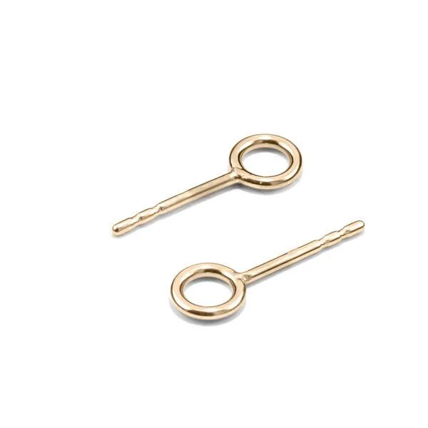 Jonathan Radetz Jewellery Jonathan Radetz Jewellery Stecker LOOP, Gold 585, 14 Karat – Produktbild 1 von 2
