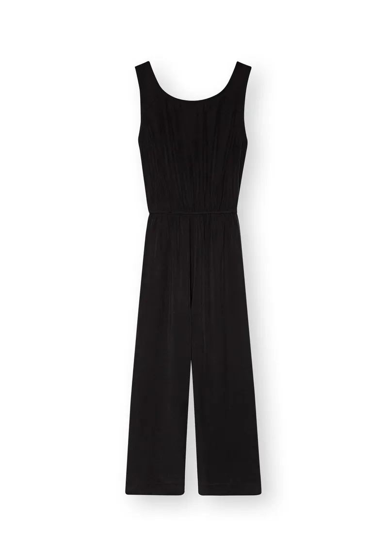 Lovjoi LOVJOI Damen vegan Jumpsuit Staine Schwarz, Schwarz, – Produktbild 1 von 2