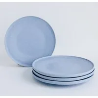 NAKOA NAKOA Dessertteller Keramik 4er Set | Handgefertigtes Steingut Geschirrset | Langlebig & Spülmaschinenfest | Mikrowellengeeignet | Hochwertige große Teller | Modernes Design | 22,5 x 2,5cm – Produktbild 1 von 1