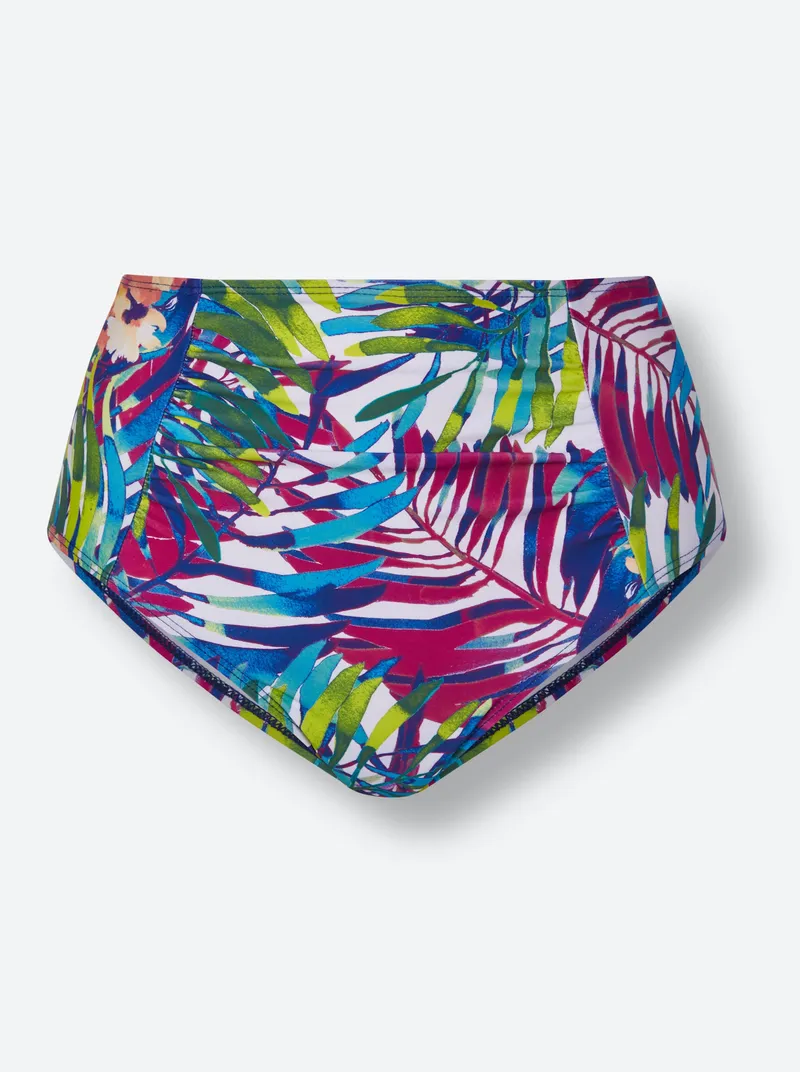 feel good Bikini-Slip lagune-gemustert, Lagune-gemustert, – Produktbild 1 von 2