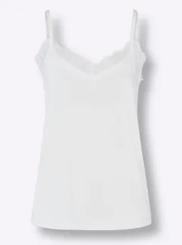 heine Spitzentop ecru – Produktbild 1 von 1