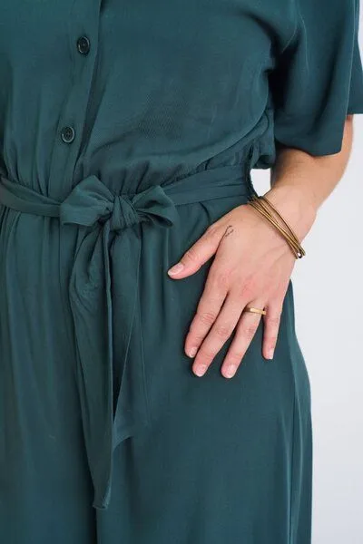 Zerum Zerum Ecovero Jumpsuit Modell: Thea, Forest (grün), – Produktbild 5 von 5