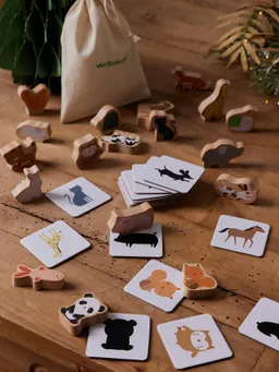 Vertbaudet Vertbaudet Kinder Logikspiele TIERE aus Holz FSC® – Produktbild 1 von 1