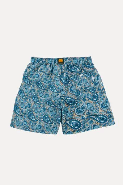Trendsplant Trendsplant Mediterranean Paisley SEAQUAL®YARN Swim Trunks, Blau, – Produktbild 3 von 4