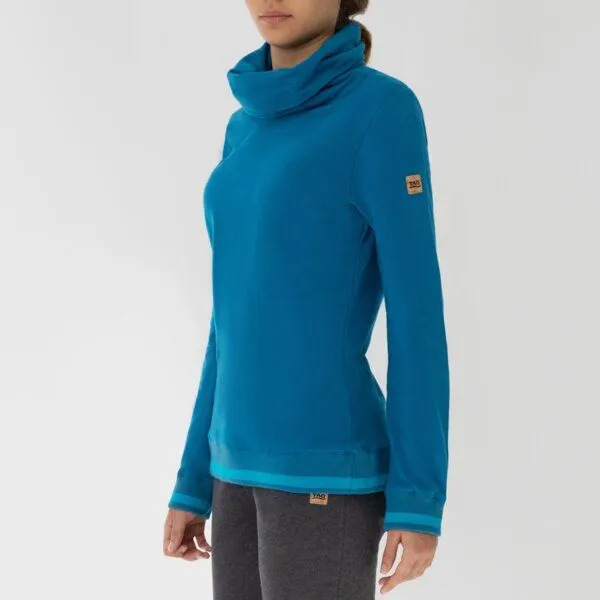 TAO Sportswear TAO Sportswear Damen Hoodie INA mit Stehkragen aus Bio-Baumwolle – Produktbild 2 von 3