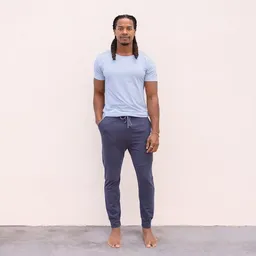 Jaya Jaya ADI UNI - Männer/Damen - Sweathose mit Taschen für Yoga und Freizeit aus Biobaumwolle – Produktbild 1 von 1