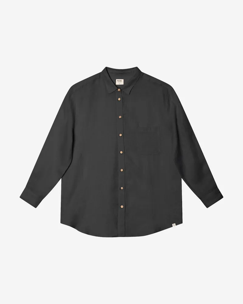 MATONA MATONA Damen vegan Shirt Schwarz, Schwarz, – Produktbild 1 von 2
