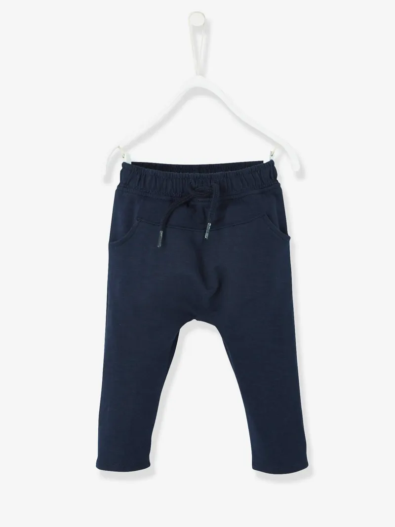 Vertbaudet Sweathose für Jungen Baby BASIC, Graublau, – Produktbild 1 von 3