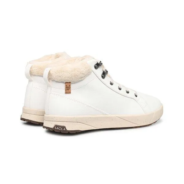 SAOLA SAOLA Vegane Winterschuhe - gefüttert und wasserabweisend - Bergen Warm Women, White, – Produktbild 3 von 3