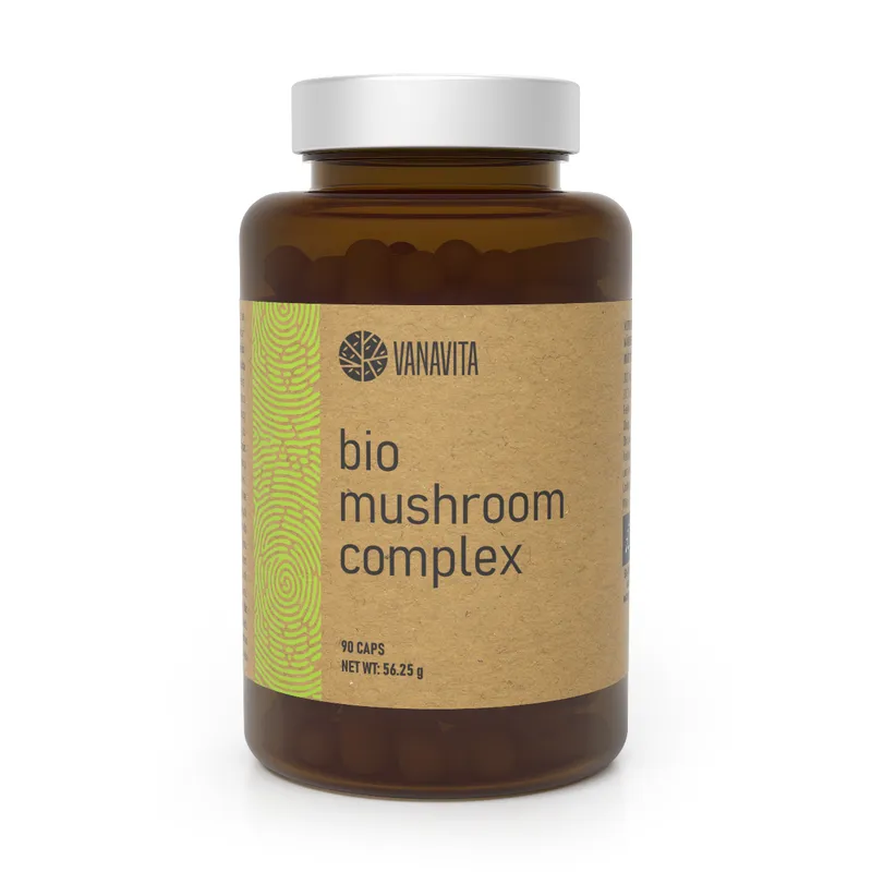 GymBeam Bio VanaVita BIO Pilze Complex 90 Kapseln – Produktbild 1 von 1