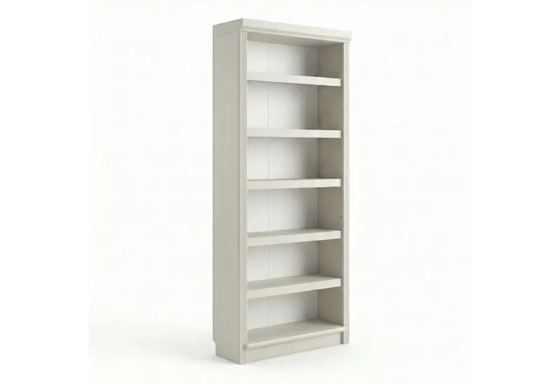 OTTO home Bücherregal Soeren Regal B/T/H: 80/29/185 cm, 6 Fächer, aus massiver Kiefer, FSC®-zertifiziert, Weiß, – Produktbild 4 von 4