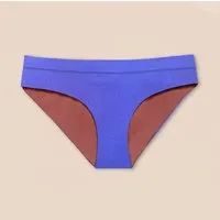 Woodlike Woodlike Damen vegan Bikiniunterteil Reversible Ami Hipster Rose Brown / Lilac – Produktbild 1 von 1