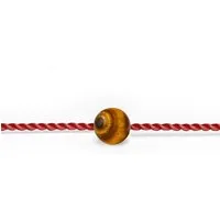 Himal Hemp Himal Hemp Wachsendes Wunschband (LAGERABVERKAUF), Granat | tigerauge matt, – Produktbild 1 von 1