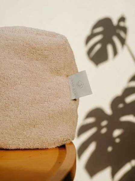 Pamukia Pamukia Kosmetiktäschchen aus 100 % GOTS-zertifizierter Bio-Baumwolle | Kollektion Essence, Beige, – Produktbild 5 von 5