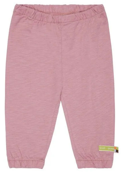 loud + proud loud + proud Babys & Kinder Hose Slub Jersey, GOTS-zertifiziert, Aster(rosa), – Produktbild 2 von 2