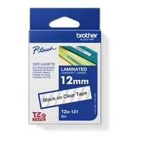 Brother P-Touch Beschriftungsband 'TZe 131' transparent/schwarz – Produktbild 3 von 4