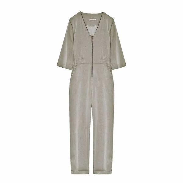 WiDDA berlin WiDDA berlin Hellgrauer Overall JILL mit TENCEL – Produktbild 3 von 4