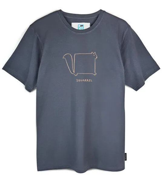 Gary Mash GARY MASH Shirt Squarrel aus Biobaumwolle, Grau, – Produktbild 2 von 4