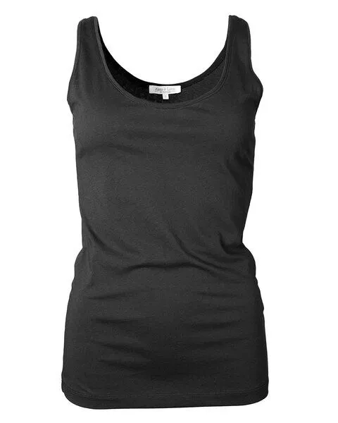 Alma & Lovis Alma & Lovis Top aus Bio-Baumwolle | Basic Top, Schwarz, – Produktbild 1 von 2