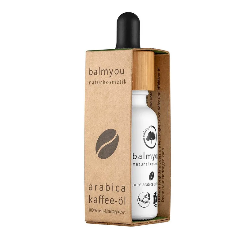balmyou Gesichtsöl Arabica Kaffee-Öl - pure 20ml – Produktbild 2 von 2