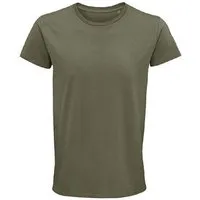 Sol's Sol's Herren T-Shirt Kurzarm Rundhals aus Bio - Baumwolle einzelne Farben bis Größe 5XL, Khaki, – Produktbild 1 von 1