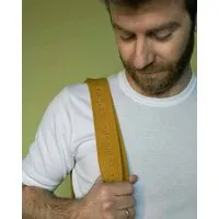 TINTOK TINTOK Rima Canvas Tasche 100 % Bio-Baumwolle GOTS-zertifiziert, Mustard, – Produktbild 1 von 2