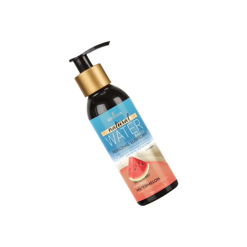 Sensuva Lubes - Natural Water-Based Lubricant Watermelon, 125 ml – Produktbild 1 von 1