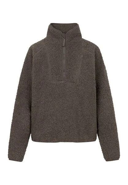 derbe derbe Fleecejacke „Kuschelby Troyer“, Morel, – Produktbild 2 von 3