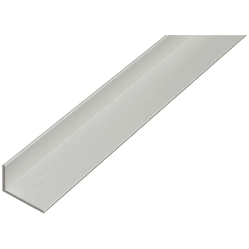 Alberts ALBERTS Winkelprofil, ungleichsch., Alu silber elox., LxBxHxS 1000 x 25 x 15 x 1,5 mm – Produktbild 1 von 1
