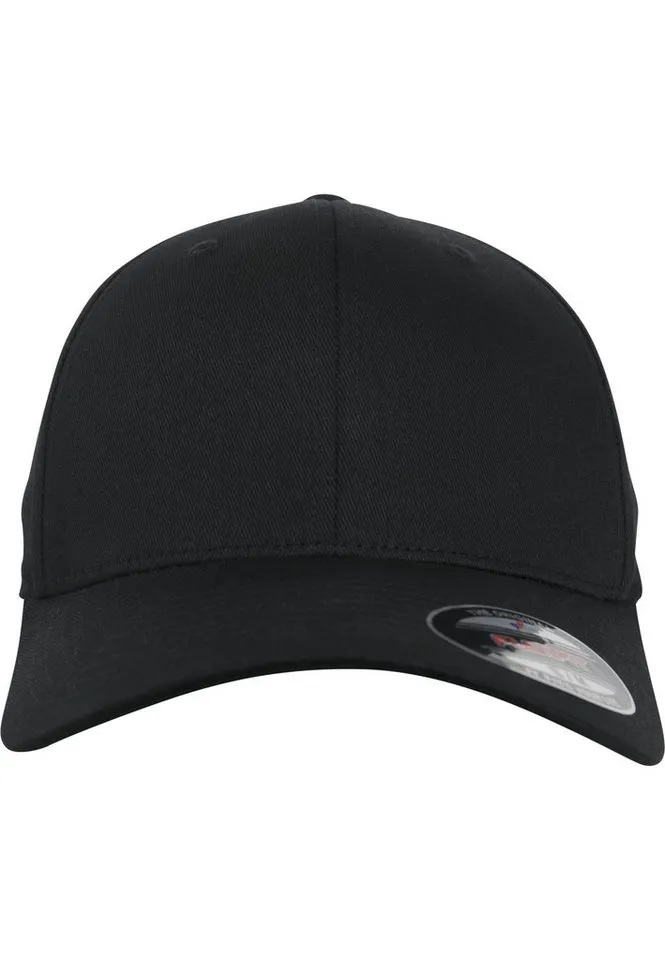Flexfit Flexfit Organic Cotton Cap Yupoong 6Panel Full 6277OC, Schwarz, – Produktbild 4 von 6