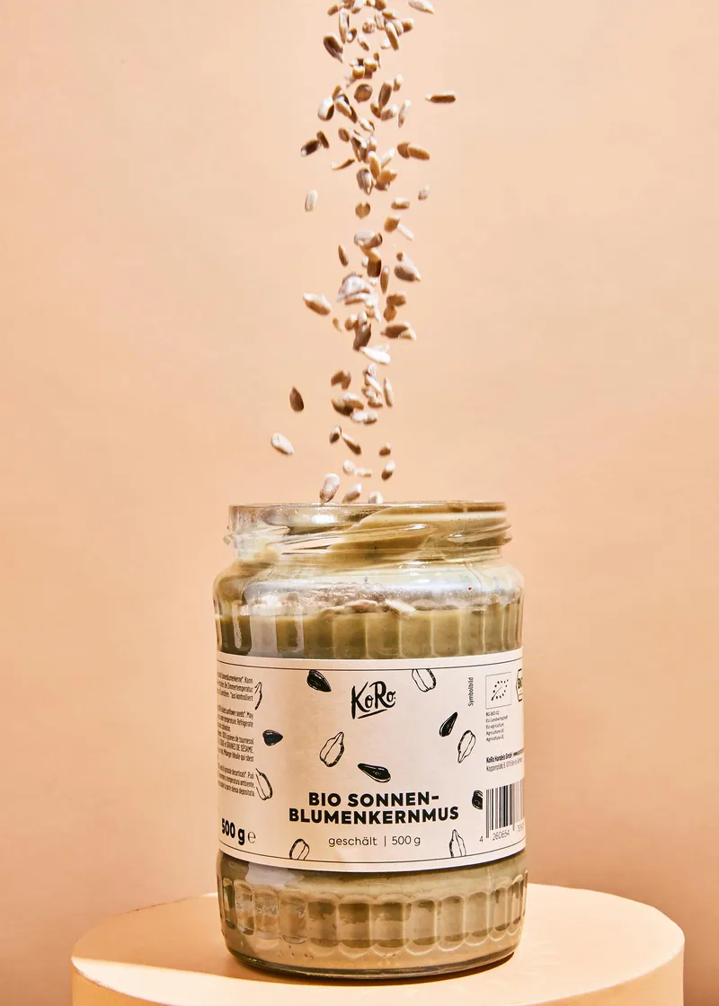 KoRo Bio Sonnenblumenkernmus 500 g – Produktbild 5 von 5