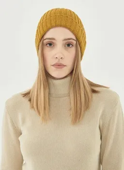 ORGANICATION ORGANICATION Unisex Strick-Beanie aus Bio-Merinowolle und Bio-Baumwolle – Produktbild 1 von 1