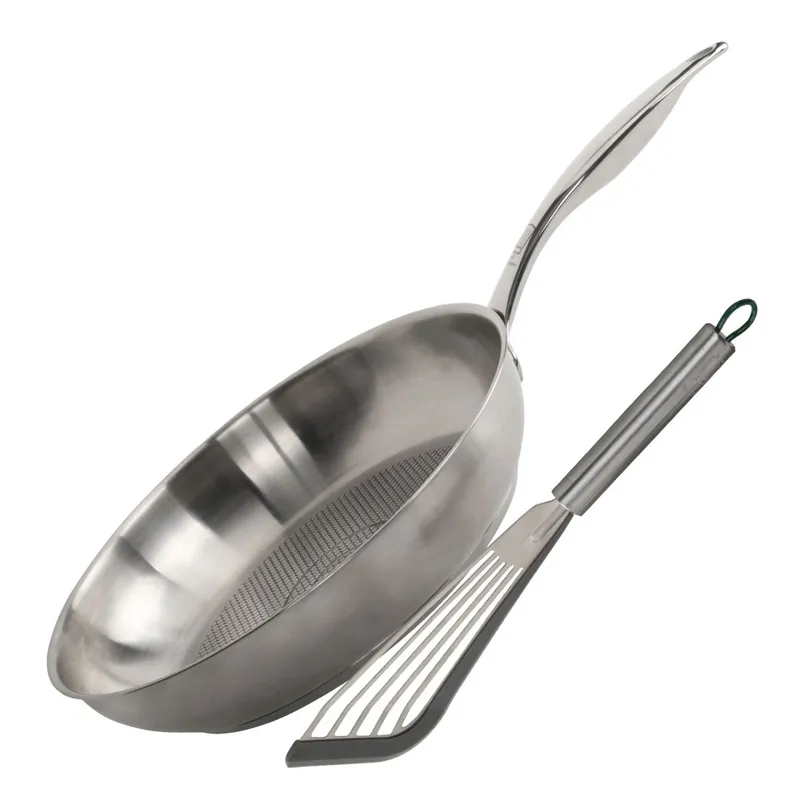 Chefkoch trifft Fackelmann Chefkoch trifft Fackelmann Koch-Set Pfanne München & Wender flexibel, 2-tlg – Produktbild 1 von 2