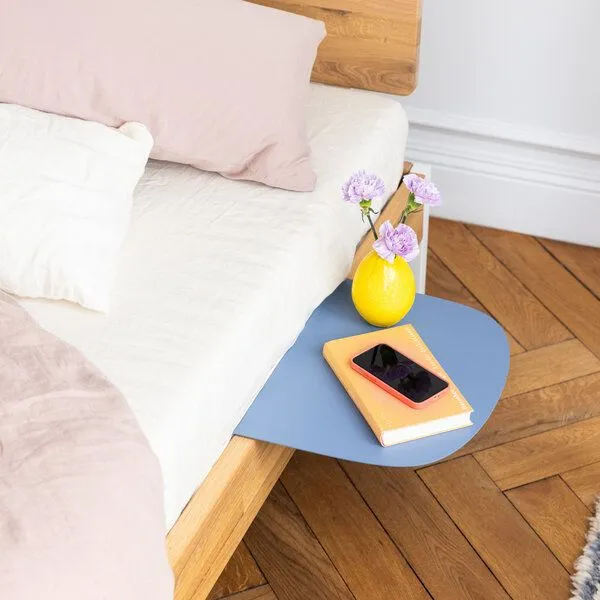 ekomia ekomia Nachttisch Alya Basic, Weiss, – Produktbild 4 von 4