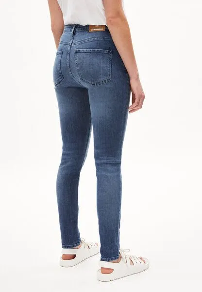 ARMEDANGELS ARMEDANGELS INGAA Damen Jeans Skinny Leg High Waist Bio-Baumwoll Mix X-Stretch, Stone wash, – Produktbild 2 von 4