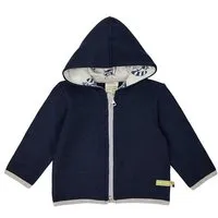 loud proud loud + proud Babys & Kinder Jacke Wollwalk, GOTS-zertifiziert, Ultramarine(blau), – Produktbild 1 von 1