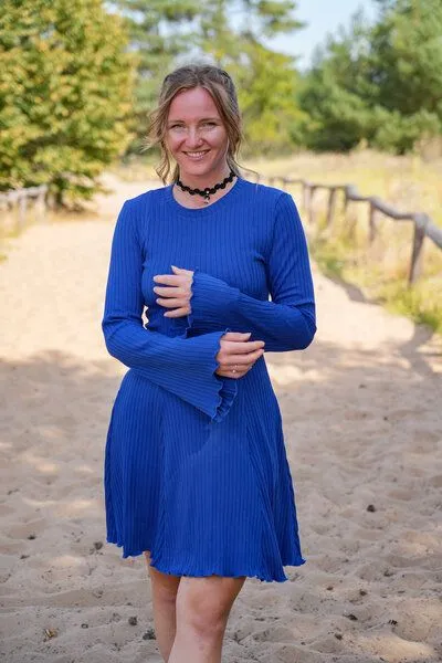 Vivien Joy Vivien Joy Winterkleid - Lya Kleid, Cobalt blue (blau), – Produktbild 1 von 4