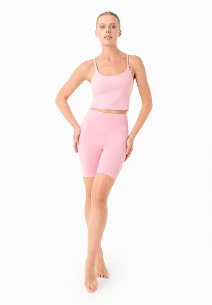 ORGANICATION ORGANICATION TARRA | Crop-Top aus Bio-Baumwolle, Rose, – Produktbild 2 von 4