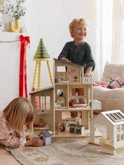 Vertbaudet Moderne Puppenhaus aus FSC®-Holz – Produktbild 1 von 1