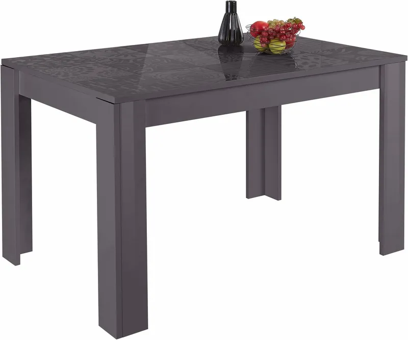 Home affaire Esstisch Miro, Breite 137 - 185 cm, Weiß, – Produktbild 1 von 4