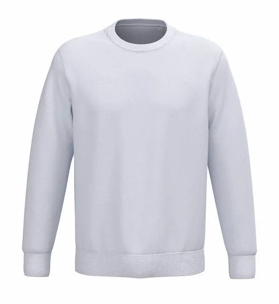 Greenspired Greenspired Umweltfreundliches Unisex-Sweatshirt mit Rundhalsausschnitt 280 g/m² XXS - 4 XL (slimfit), Weiss, – Produktbild 1 von 1
