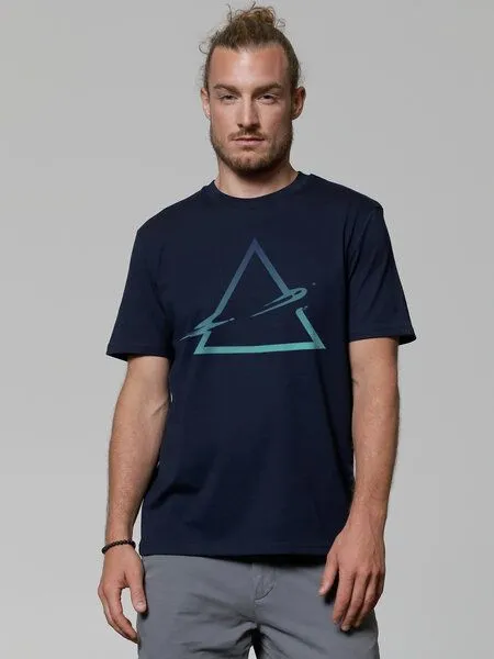 watapparel watapparel T-Shirt Unisex Triangle, French navy, – Produktbild 2 von 4
