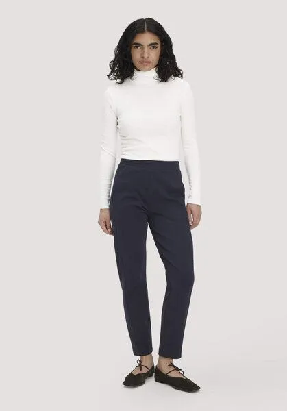 hessnatur hessnatur Jersey-Hose aus Bio-Baumwolle, Marine, – Produktbild 4 von 7