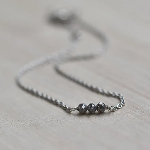 Eppi Eppi Goldarmband mit salt'n'pepper Diamanten Ulla, Rosa, – Produktbild 4 von 4