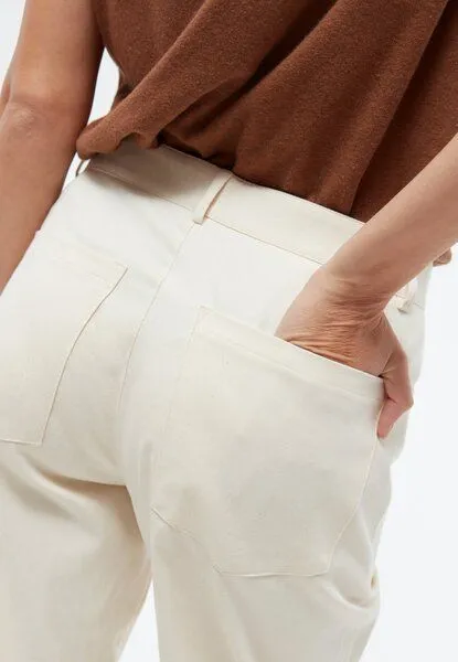 Givn Berlin Givn Berlin Hose GBCORALIE aus Bio-Baumwolle, Off white, – Produktbild 3 von 4