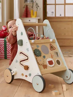 Vertbaudet Vertbaudet Activity-Lauflernwagen mit Bremsen – Produktbild 1 von 1