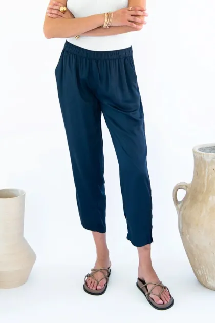 Neu Nomads Neu Nomads Damen vegan Hose Beverly Midnight, Extra dunkelblau, – Produktbild 2 von 2