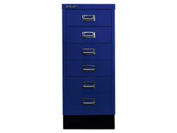 Bisley Bisley Schubladenschrank "MultiDrawer" DIN A4 mit 6 Schubladen oxfordblau – Produktbild 1 von 1