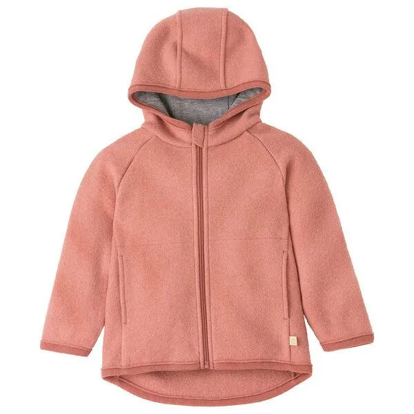 Disana Disana Kinder Walk-Jacke Zipp kbT-Merino Schurwolle, Softpink, – Produktbild 1 von 2